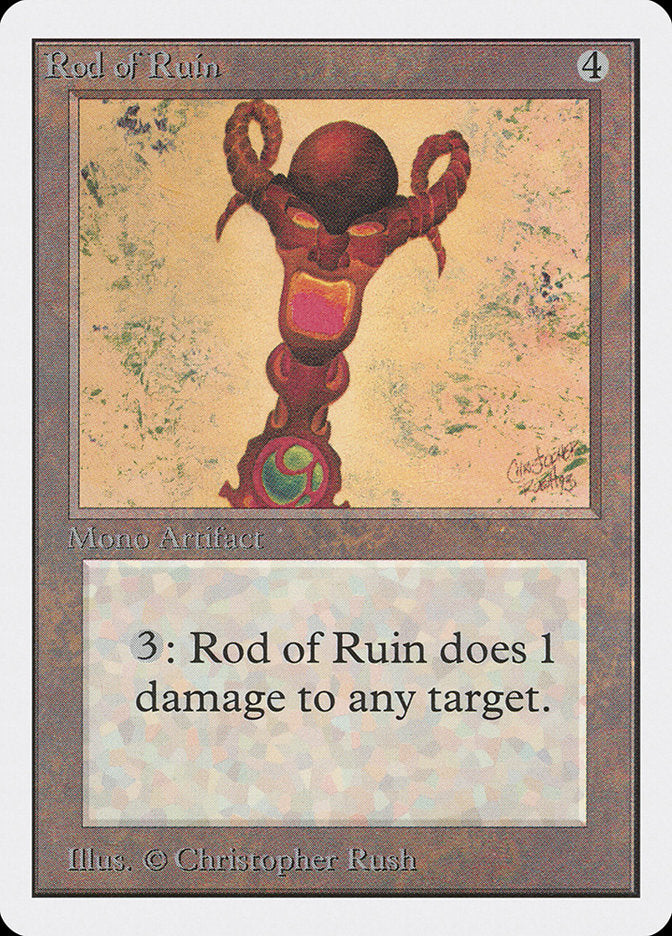 Rod of Ruin [Unlimited Edition] | Mindsight Gaming