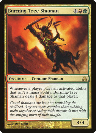 Burning-Tree Shaman [Guildpact] | Mindsight Gaming