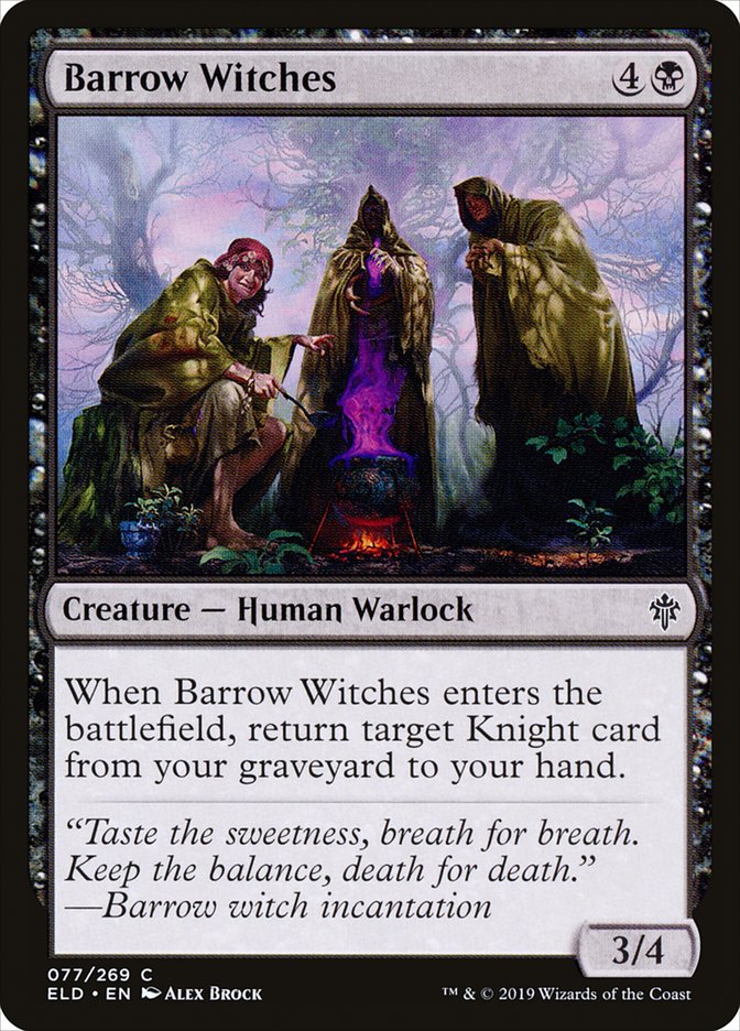 Barrow Witches [Throne of Eldraine] | Mindsight Gaming