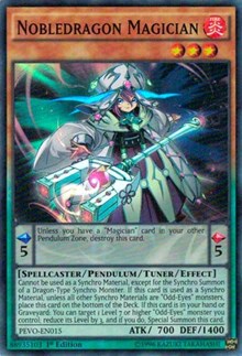 Nobledragon Magician [PEVO-EN015] Super Rare | Mindsight Gaming