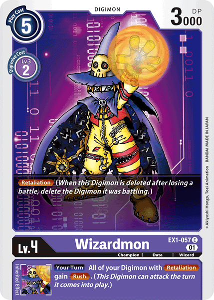 Wizardmon [EX1-057] [Classic Collection] | Mindsight Gaming
