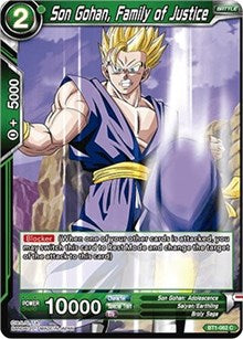 Son Gohan, Family of Justice [BT1-062] | Mindsight Gaming