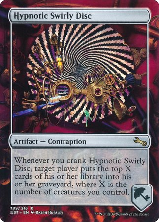 Hypnotic Swirly Disc [Unstable] | Mindsight Gaming