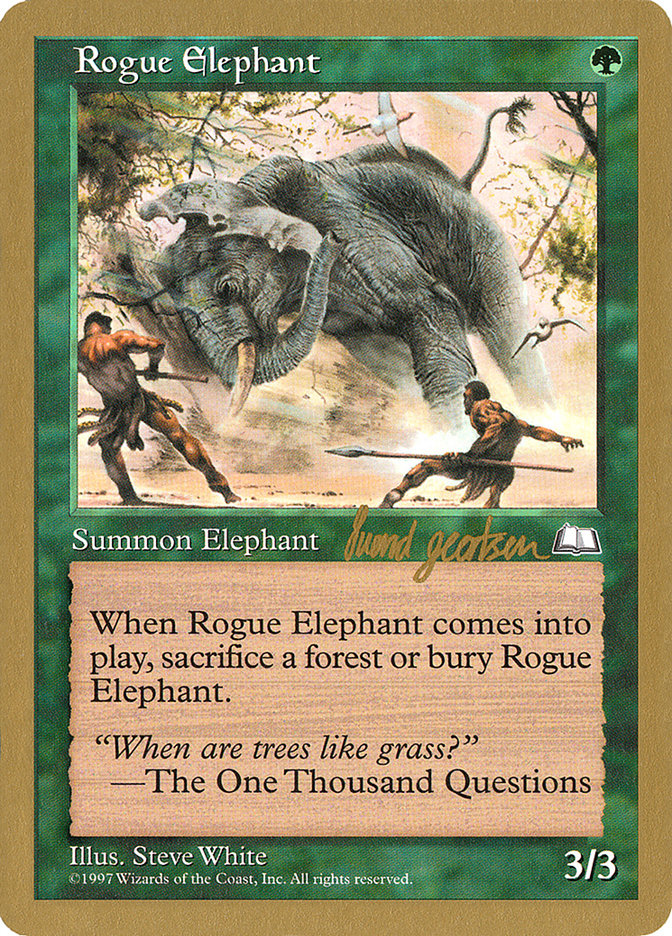 Rogue Elephant (Svend Geertsen) [World Championship Decks 1997] | Mindsight Gaming