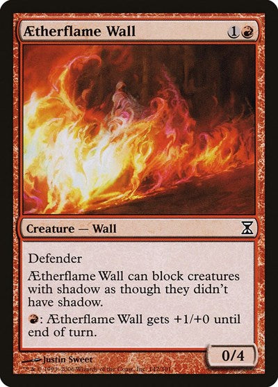 Aetherflame Wall [Time Spiral] | Mindsight Gaming