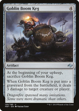Goblin Boom Keg [Fate Reforged] | Mindsight Gaming