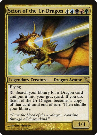 Scion of the Ur-Dragon [Time Spiral] | Mindsight Gaming