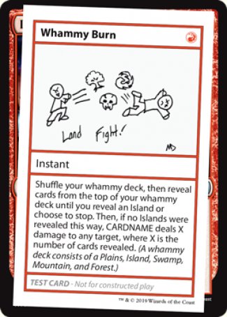 Whammy Burn (2021 Edition) [Mystery Booster Playtest Cards] | Mindsight Gaming