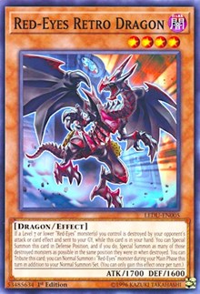 Red-Eyes Retro Dragon [LEDU-EN005] Common | Mindsight Gaming