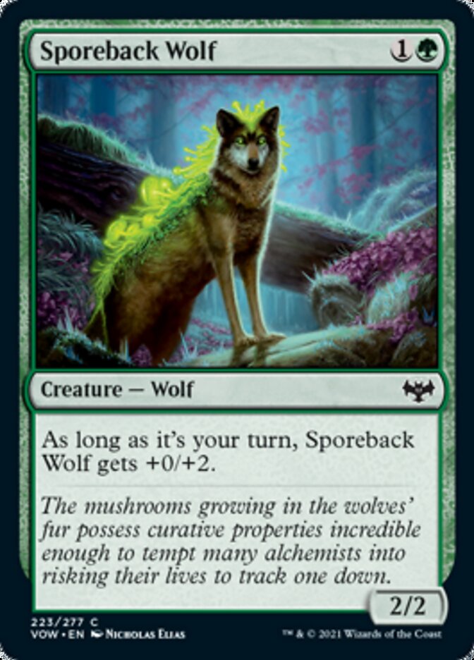 Sporeback Wolf [Innistrad: Crimson Vow] | Mindsight Gaming
