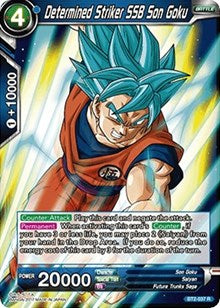 Determined Striker SSB Son Goku [BT2-037] | Mindsight Gaming