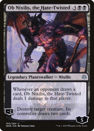 Ob Nixilis, the Hate-Twisted [War of the Spark] | Mindsight Gaming