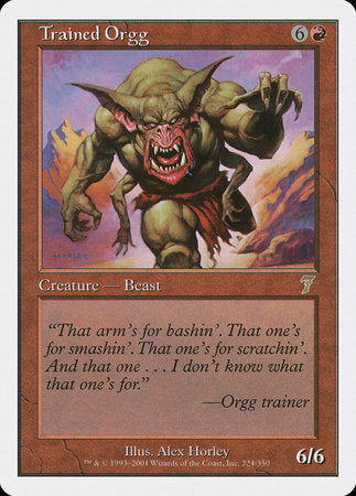Trained Orgg [Seventh Edition] | Mindsight Gaming