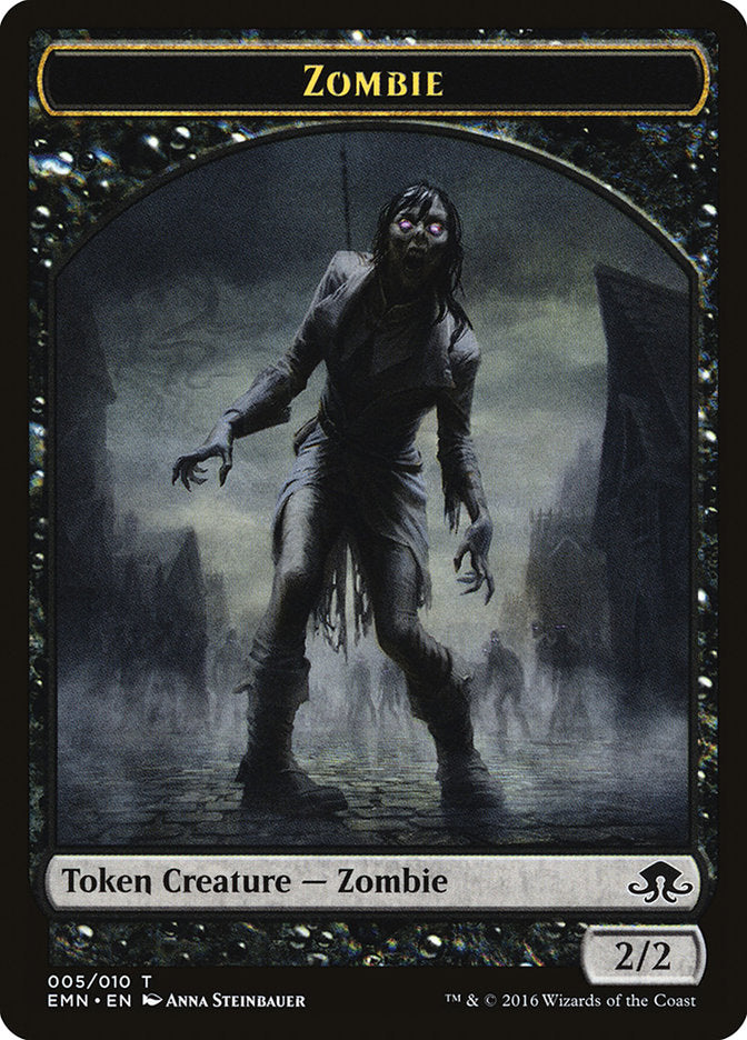 Zombie (005/010) [Eldritch Moon Tokens] | Mindsight Gaming