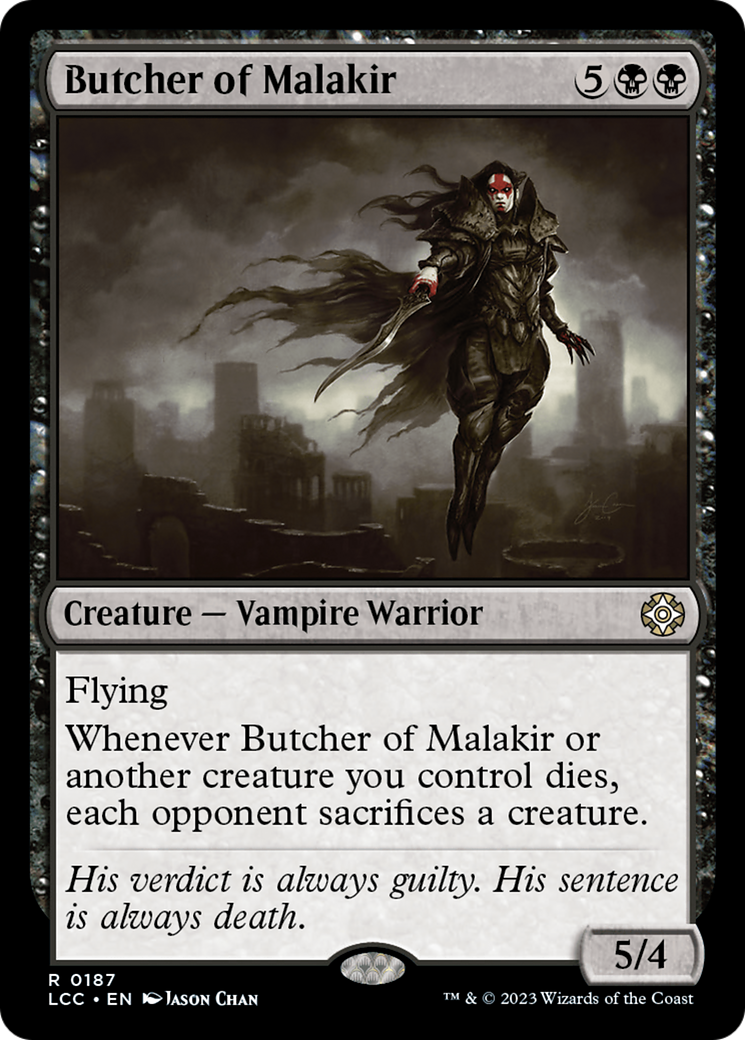 Butcher of Malakir [The Lost Caverns of Ixalan Commander] | Mindsight Gaming