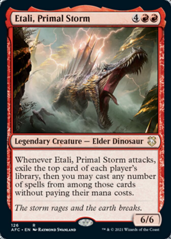 Etali, Primal Storm [Dungeons & Dragons: Adventures in the Forgotten Realms Commander] | Mindsight Gaming