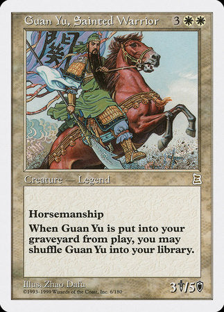 Guan Yu, Sainted Warrior [Portal Three Kingdoms] | Mindsight Gaming