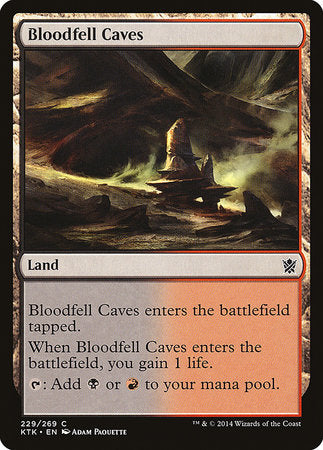 Bloodfell Caves [Khans of Tarkir] | Mindsight Gaming