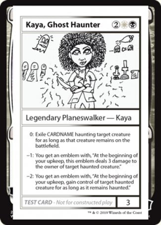 Kaya, Ghost Haunter (2021 Edition) [Mystery Booster Playtest Cards] | Mindsight Gaming