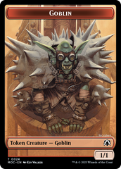 Goblin // Eldrazi Double-Sided Token [March of the Machine Commander Tokens] | Mindsight Gaming