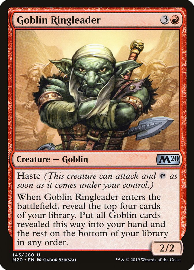 Goblin Ringleader [Core Set 2020] | Mindsight Gaming