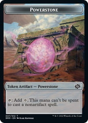 Powerstone // Construct (005) Double-Sided Token [The Brothers' War Tokens] | Mindsight Gaming