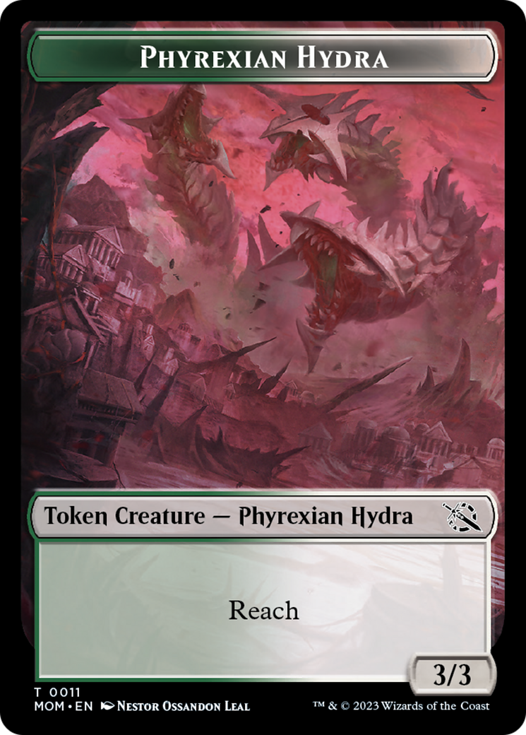 Phyrexian Hydra Token (11) [March of the Machine Tokens] | Mindsight Gaming