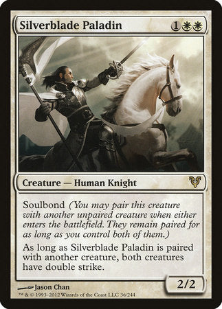Silverblade Paladin [Avacyn Restored] | Mindsight Gaming