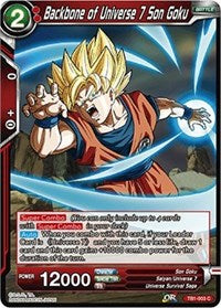 Backbone of Universe 7 Son Goku [TB1-003] | Mindsight Gaming