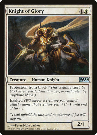 Knight of Glory [Magic 2013] | Mindsight Gaming