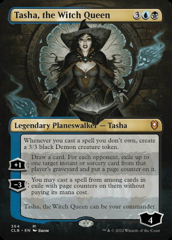 Tasha, the Witch Queen (Borderless) [Commander Legends: Battle for Baldur's Gate] | Mindsight Gaming