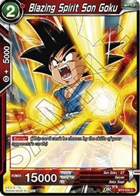 Blazing Spirit Son Goku [BT4-005] | Mindsight Gaming