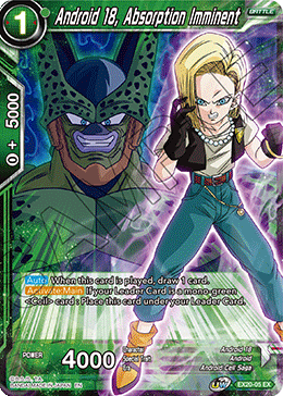 Android 18, Absorption Imminent (EX20-05) [Ultimate Deck 2022] | Mindsight Gaming