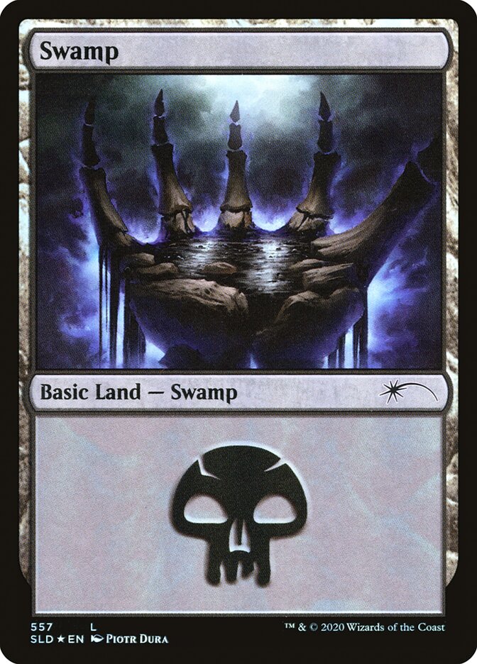 Swamp (Discarding) (557) [Secret Lair Drop Promos] | Mindsight Gaming