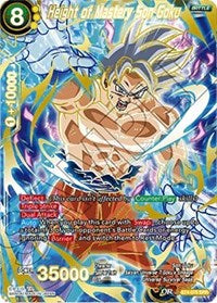 Height of Mastery Son Goku (SPR) [BT4-075] | Mindsight Gaming