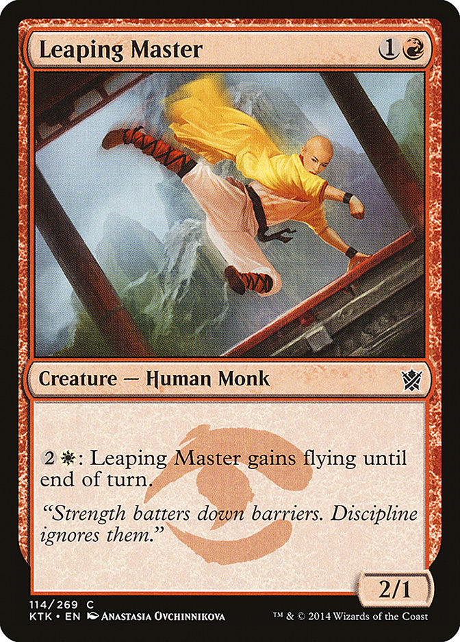 Leaping Master [Khans of Tarkir] | Mindsight Gaming