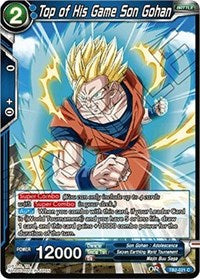 Top of His Game Son Gohan [TB2-021] | Mindsight Gaming