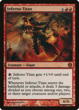 Inferno Titan [Duels of the Planeswalkers Promos 2011] | Mindsight Gaming