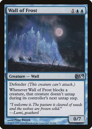Wall of Frost [Magic 2010] | Mindsight Gaming