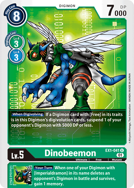 Dinobeemon [EX1-041] [Classic Collection] | Mindsight Gaming