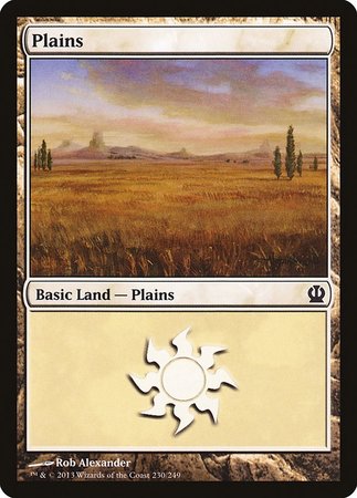 Plains (230) [Theros] | Mindsight Gaming