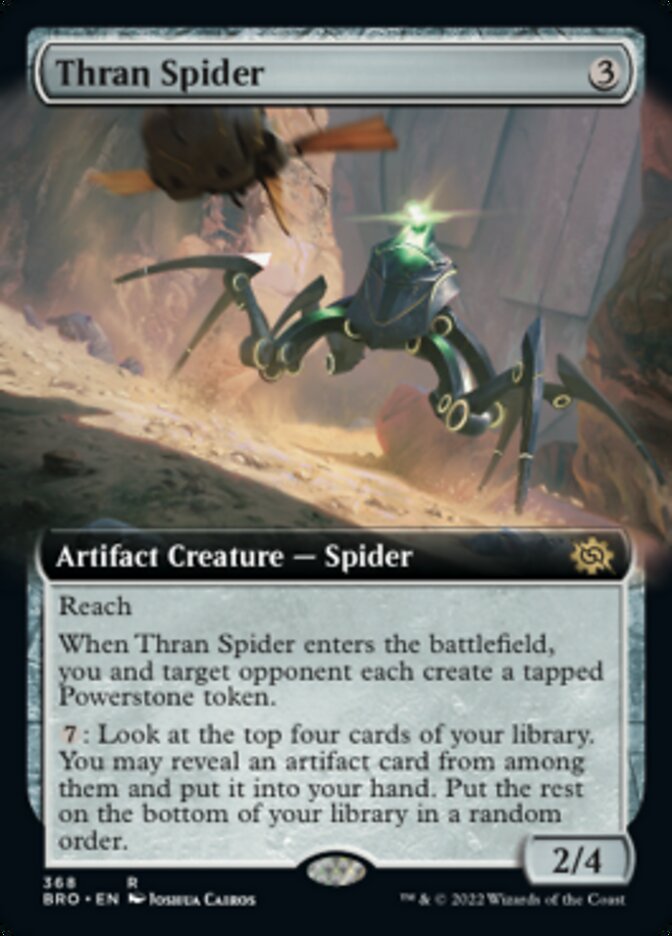 Thran Spider (Extended Art) [The Brothers' War] | Mindsight Gaming