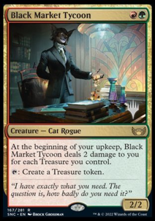 Black Market Tycoon (Promo Pack) [Streets of New Capenna Promos] | Mindsight Gaming