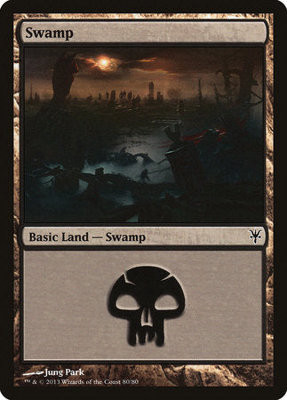 Swamp (80) [Duel Decks: Sorin vs. Tibalt] | Mindsight Gaming