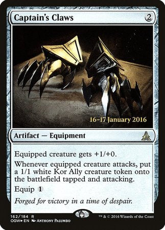Captain's Claws [Oath of the Gatewatch Promos] | Mindsight Gaming