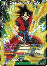 Crisis Crusher Son Goku (Alternate Art) [P-074] | Mindsight Gaming