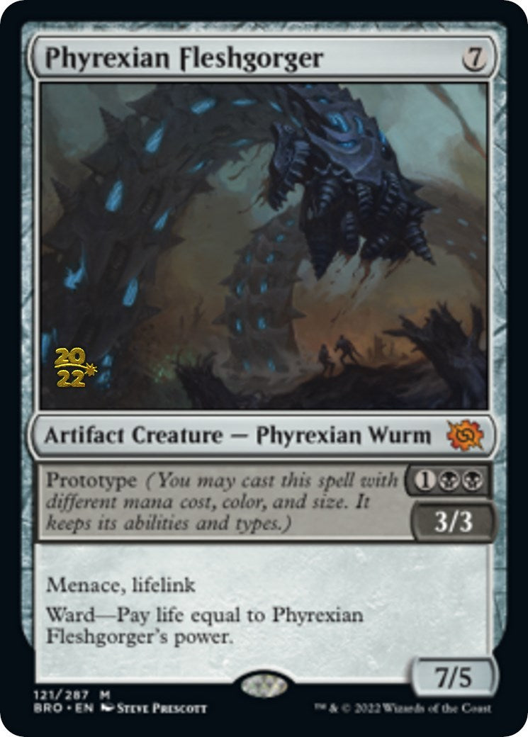 Phyrexian Fleshgorger [The Brothers' War: Prerelease Promos] | Mindsight Gaming
