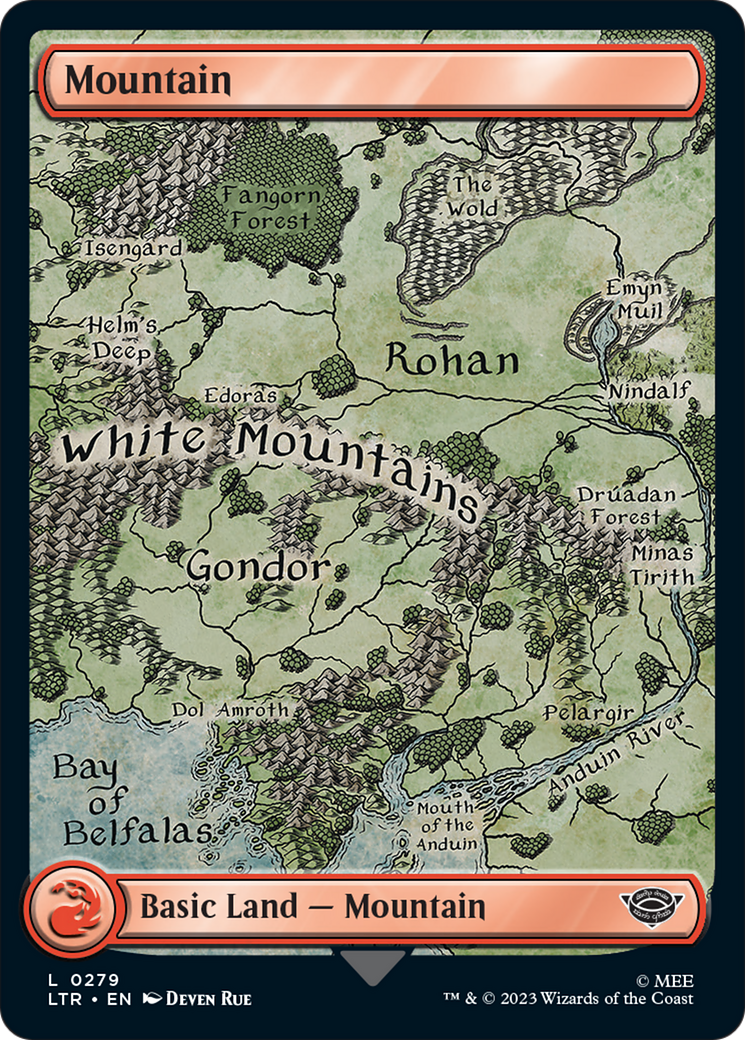 Mountain (279) [The Lord of the Rings: Tales of Middle-Earth] | Mindsight Gaming