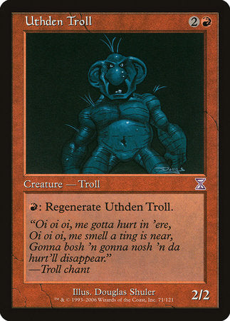 Uthden Troll [Time Spiral Timeshifted] | Mindsight Gaming