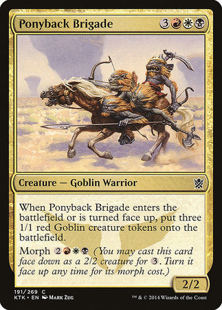 Ponyback Brigade [Khans of Tarkir] | Mindsight Gaming